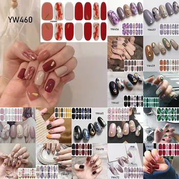 

LADY KINDOM 3D Stars and Moon Bronzing Laser Process Nail Polish Stickers Waterproof Nail Wraps Sticker Marble Nail Polish Strip