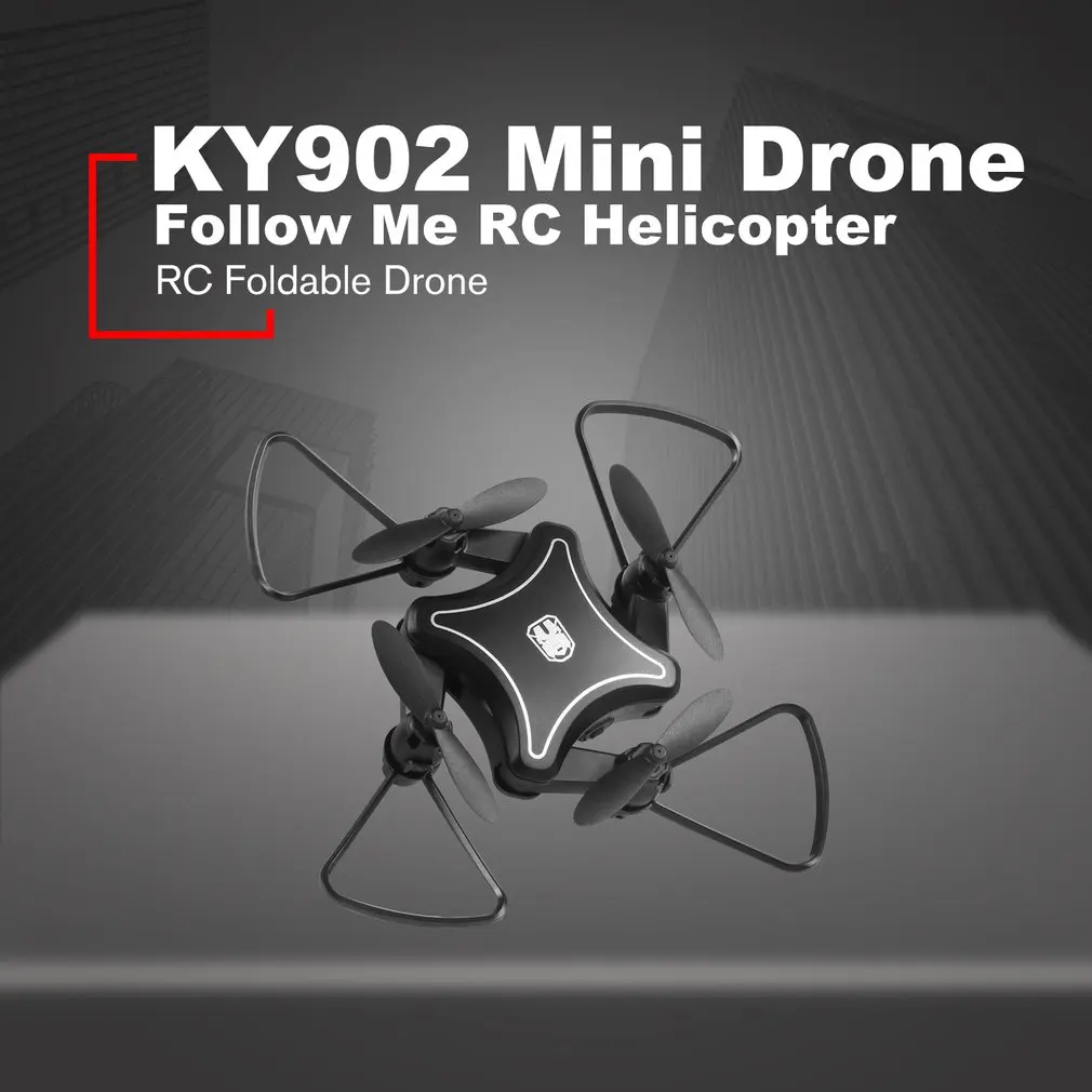 Мини-Дрон Квадрокоптер с камерой 4K HD складные дроны один ключ возврат FPV Follow Me RC вертолет Квадрокоптер игрушки