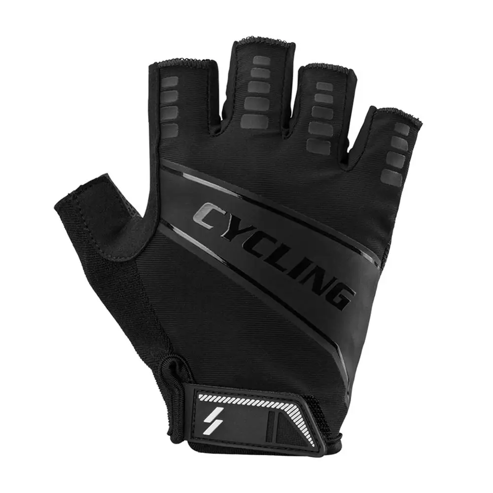 Перчатки для велоспорта, противоскользящие, дышащие, анти-шоковые, спортивные перчатки для горного велосипеда, велосипедные перчатки - Цвет: B