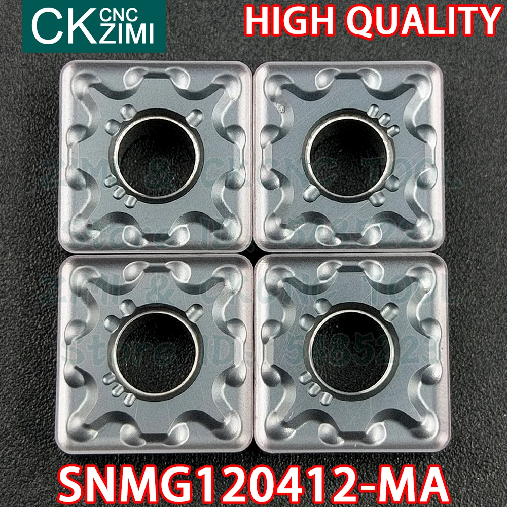

SNMG120412-MA ZM1125 SNMG 120412 MA Carbide Inserts External Turning Insert Tools CNC mechanical metal lathe Turning cutter tool