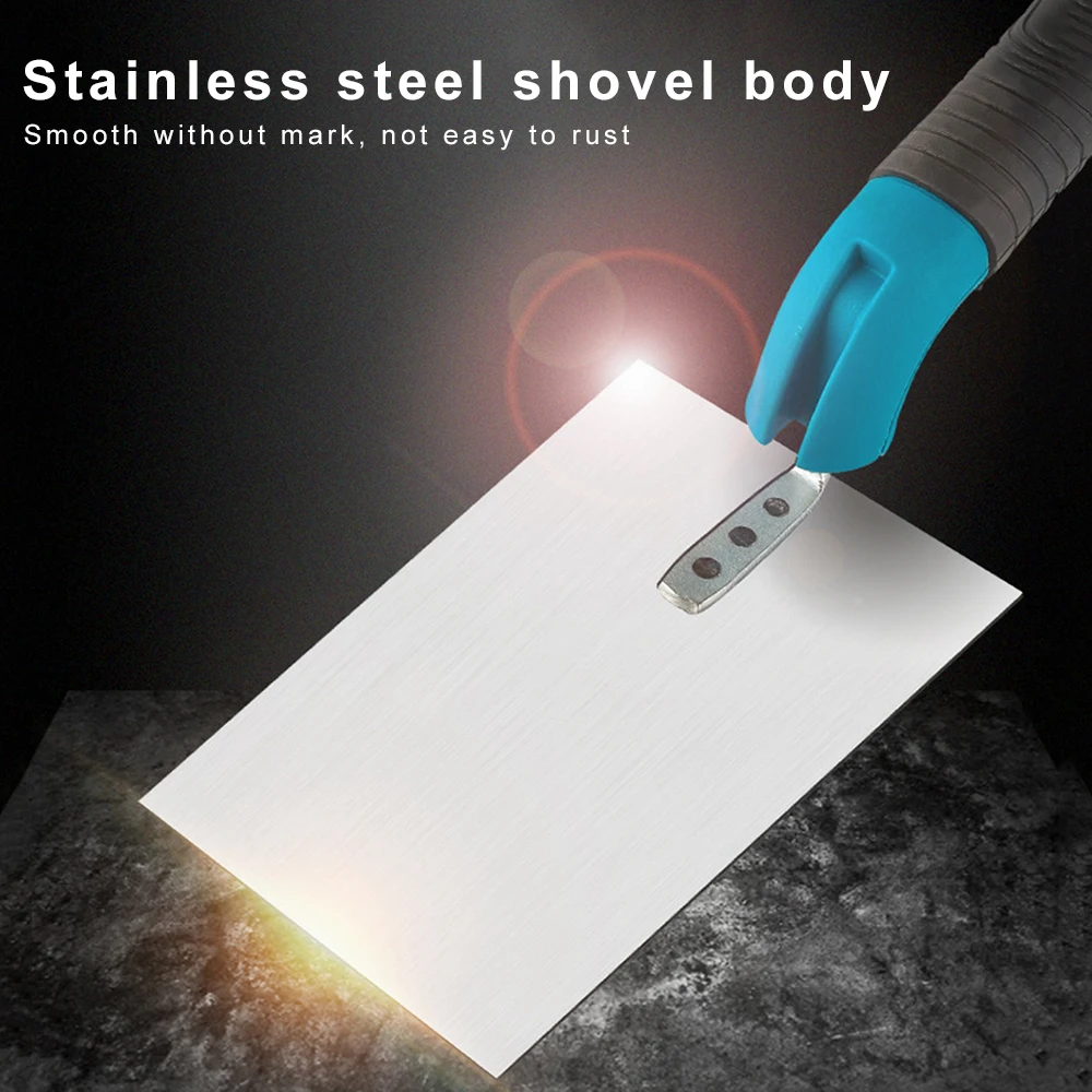 Electric Plaster Trowel Tile Leveling Vibration Wall Concrete Plastering Tool Stainless Steel Plastering Construction Hand Tool