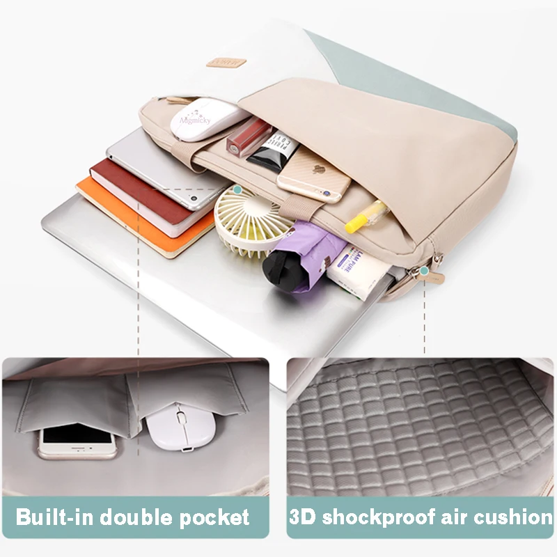 Custodia Impermeabile Laptop 13-16 Pollici Linpr - Per MacBook, Dell, Asus, Verde - Foto 8