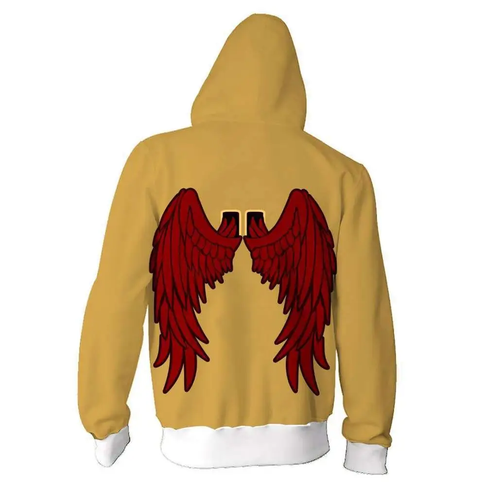 My Hero Academia Anime Cosplay Hoodie Hawks Costume