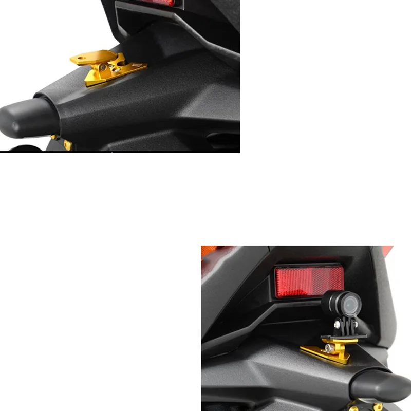 Аксессуары для мотоциклов CNC алюминиевый сплав задний фонарь DVR кронштейн YAMAHA XMAX