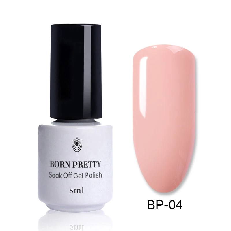 5ML BP-04 BORN PRETTY 60 цветов чистый цветной гель для ногтей матовый лак для ногтей серии 6 мл замачиваемый УФ-гель лак маникюрный лак основа верхнее покрытие - Цвет: 5ML BP-04