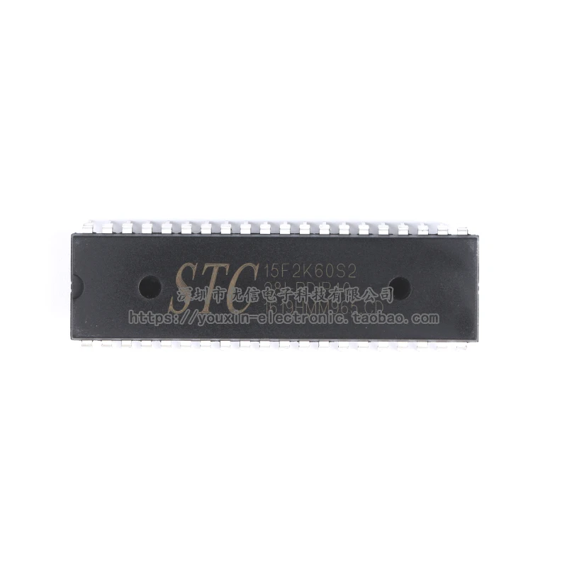 

5 шт. STC15F2K60S2-28I-PDIP40 DIP40 STC15F2K60S2 28I-PDIP40 DIP-40 STC15F2K60S228I-PDIP40 DIP новый и оригинальный чипсет IC