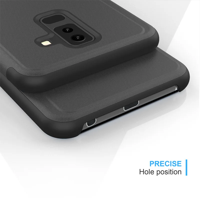 Fashion Smart Mirror Flip Case For Xiaomi Redmi Note 11 10 9 9s 11 Poco X3 8 8T 10s 11T Pro Max 9A 9C Mi 9T 10T Lite Cas_voghion.com
