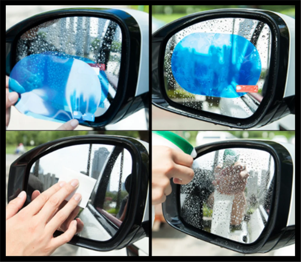 Car rearview fitting mirror waterproof membrane anti-fog clear vision for Kia Multi-S Amanti Opirus eco Pro-cee-d KOUP