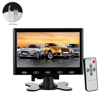 

7inch With Remote Control HD 1024x600 Portable Monitor Built In Speaker Gaming TFT LCD Touch Keys HDMI AV VGA Smartphones