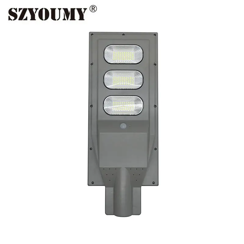 SZYOUMY 5 шт. Высокий люмен Солнечный уличный светильник все в одном IP65 солнечный светильник с дистанционным управлением 3 года гарантии