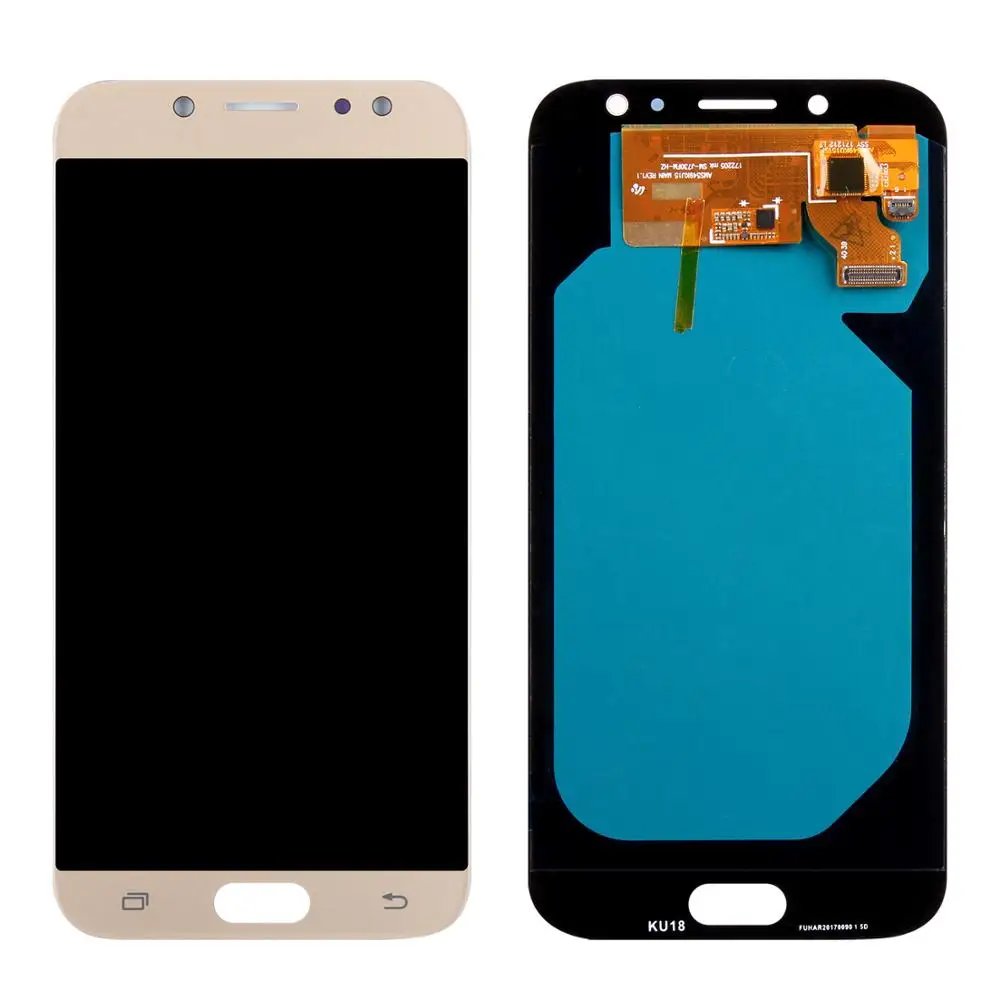 Супер AMOLED дисплей для SAMSUNG Galaxy J7 Pro J730 LCD J730F сенсорный экран замена дигитайзер