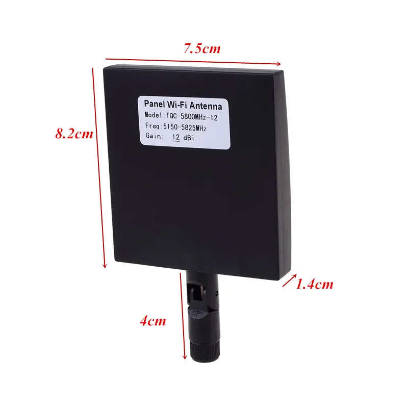 5.8GHz panel antenna with RP-SMA size 