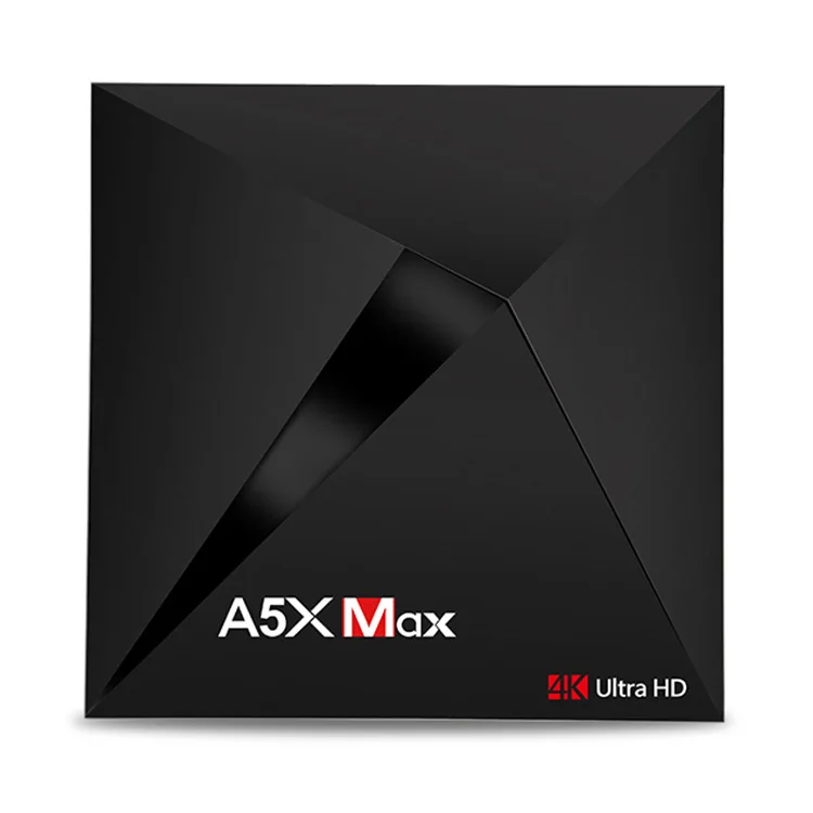 A5X MAX Android 9,0 4 ГБ 32 ГБ ТВ приставка RK3328 4K BT 4,1 USB 3,0 2,4G WiFi 100M Lan Смарт медиаплеер HD2.0 ОТТ ТВ приставка