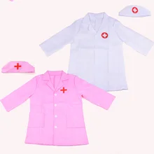 Одежда для детей; костюм для медсестры; Одежда для мальчиков на Хэллоуин; форма для девочек; комплект одежды; представление в детском саду