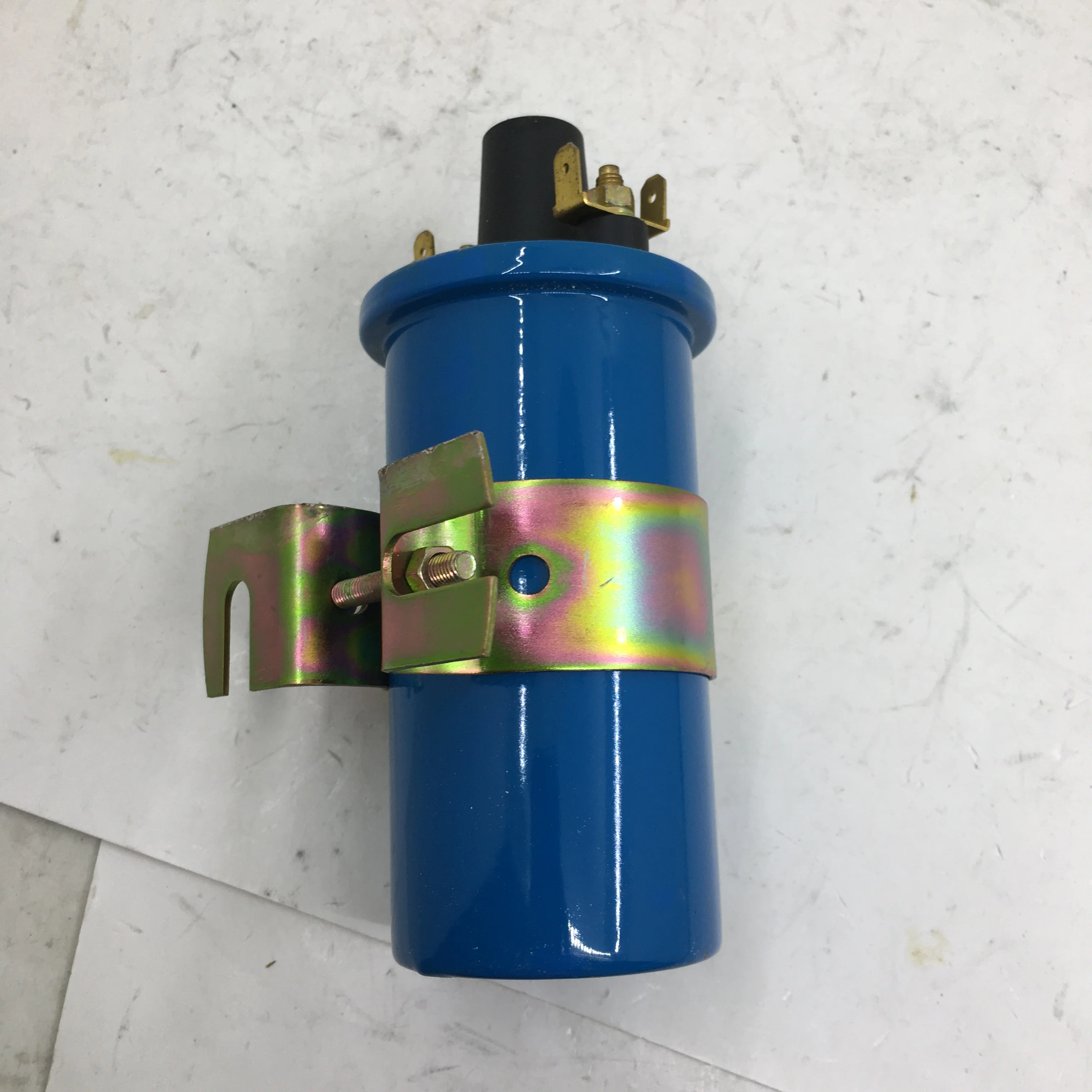 Sherryberg Bobina Di Accensione Di Colore Blu 12 Volt Blu Adatta Per Volkswagen Tipo 1 Bug Tipo 2 Bus Tipo 3 Ghia Cosa Rep. Per Bosch Empi