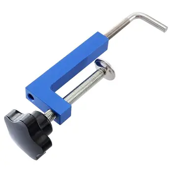 

Adjustable Universal Woodworking G Clamp Fence Clip Quick Fixed Clamp Useful