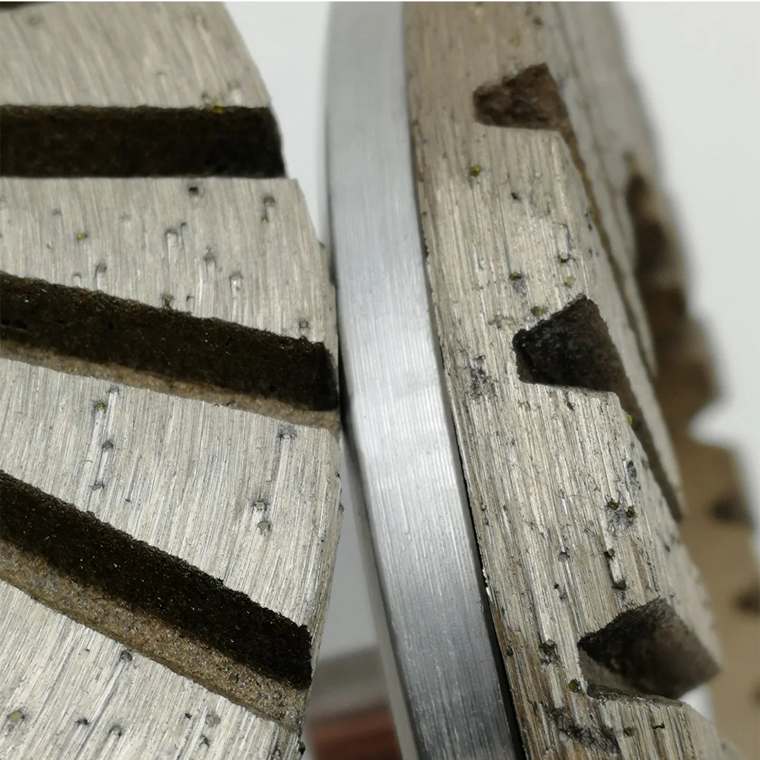 SHDIATOOL 2pcs Dia 4"/100mm M14 Thread Aluminum Based Grinding Cup Wheel Diamond Grinding Disc Granite Marble Grinding Wheel