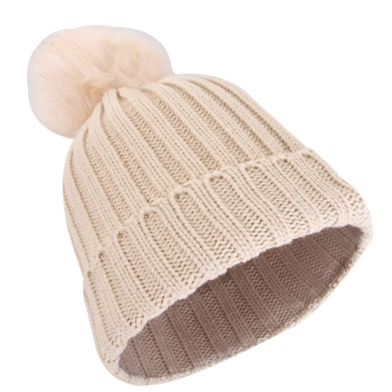 Шапка для мальчиков и девочек; зимняя детская шапка из меха лисы; детская шапка; Лыжная шапка для детей; зимняя шапка