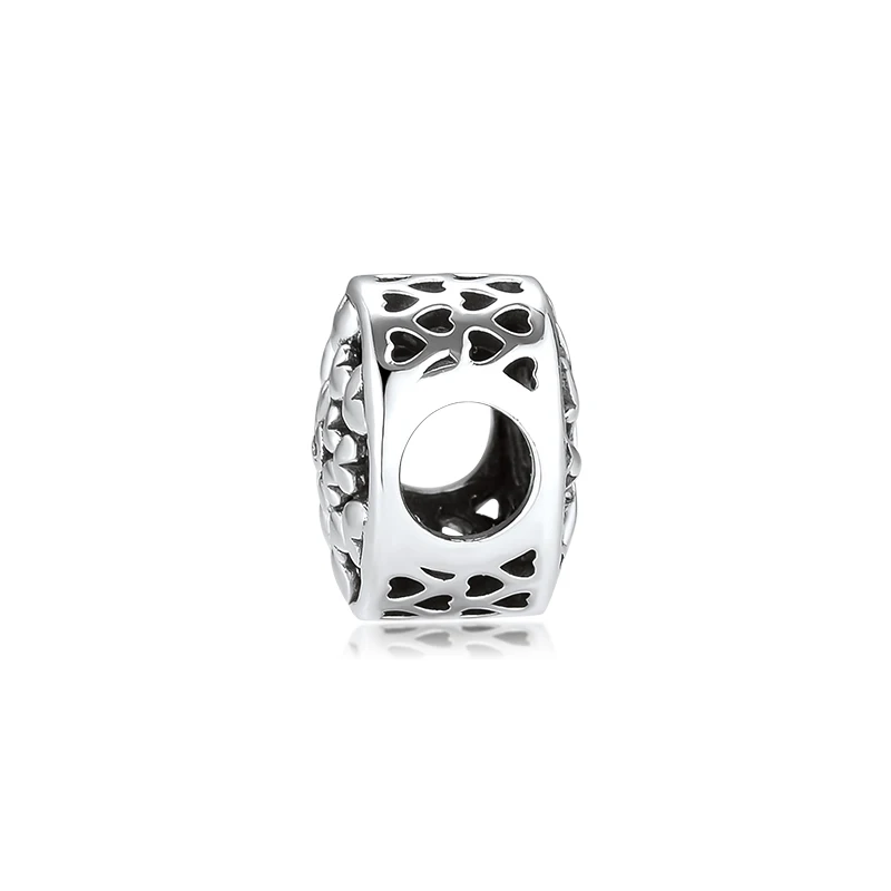 DIY Подходит для Pandora Charms браслеты семейного силуэта бусины 925 пробы-серебро-ювелирные изделия