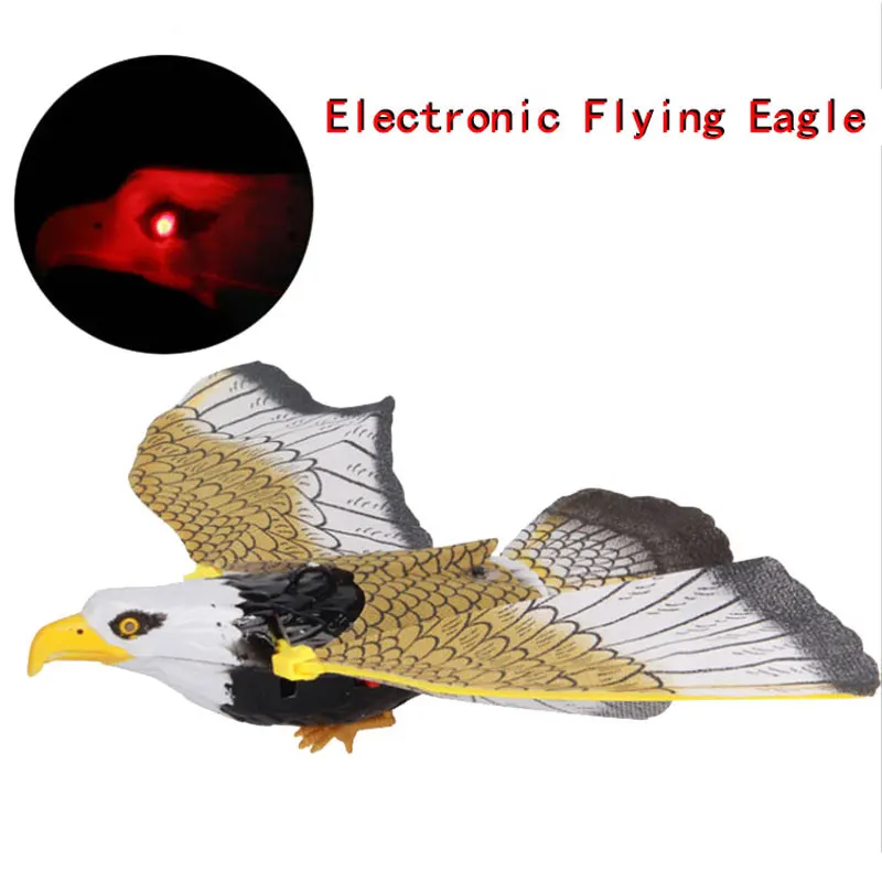 Liquidación Hovering-eslinga de Águila electrónica modelo en vuelo de pájaro con sonido LED, juguete para regalo para niños, Águila en vuelo eléctrico de 360 grados neQKMRMzaAe