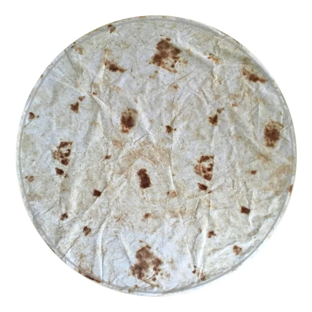 Tortilla одеяло буррито одеяло круг буррито обернутое одеяло фланелевое одеяло буррито одеяло