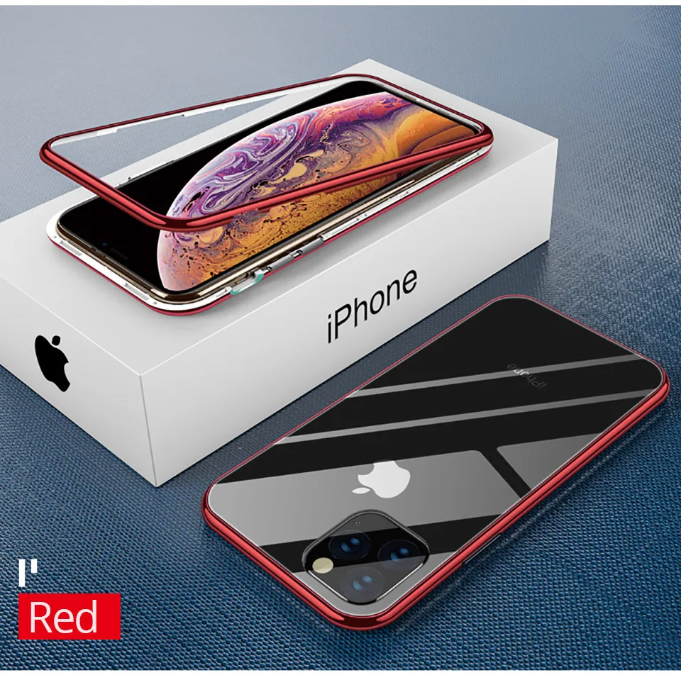 PZOZ металлический чехол с магнитной адсорбцией для iphone 11 pro max Все включено, чехол для телефона, чехол для iphone 11 противоударный чехол для мобильного телефона