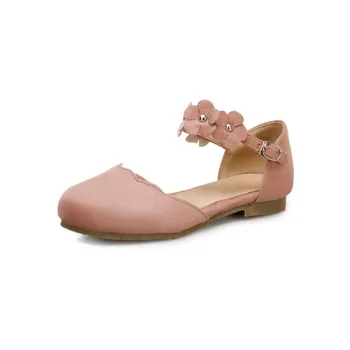 

Fashionable and sweet flower decorated sandals summer flat sandals ladies women shoes woman