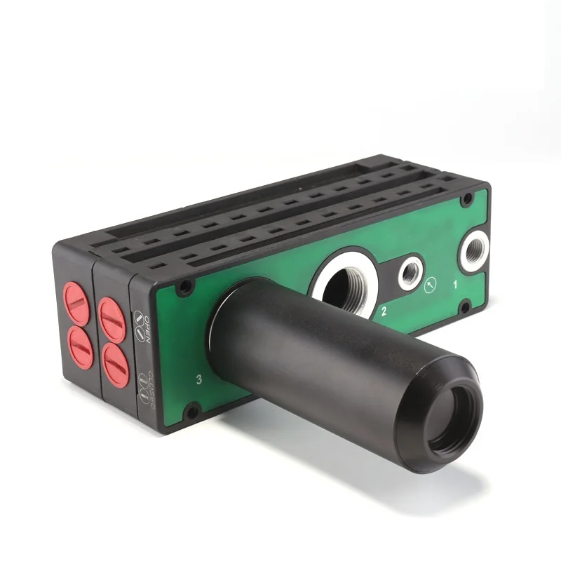 US $215.60 PM40123456 Negative Pressure Manipulator Large Suction High Vacuum Flow Pm32 Multistage Vacuum Generator PM