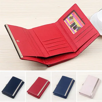 

Women Wallet PU Leather Multi-card Hand Holding Purse Mini Credit Card Holder Organizer Best Sale-WT
