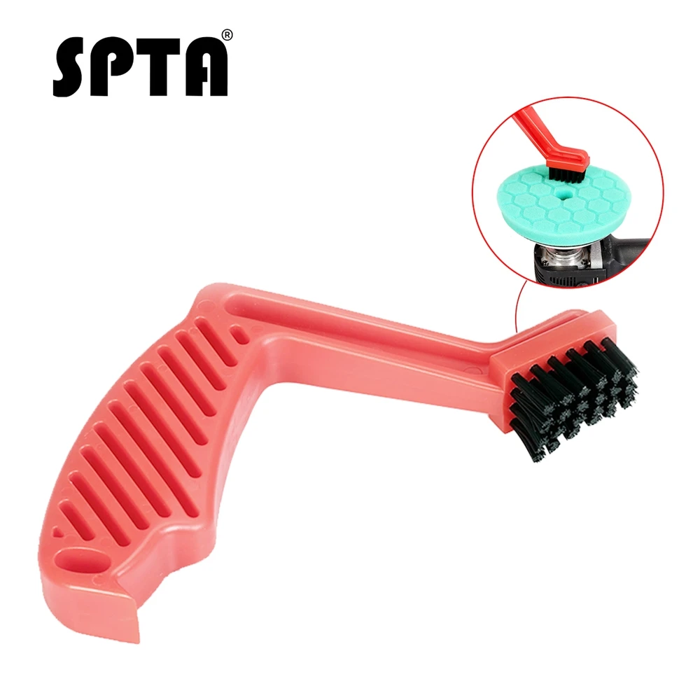 

SPTA Polishing Disc Cleaning Brush Buffing Sponge Wool Pads Cleaning Brushes Car Polishing Pads Cleaning Tool