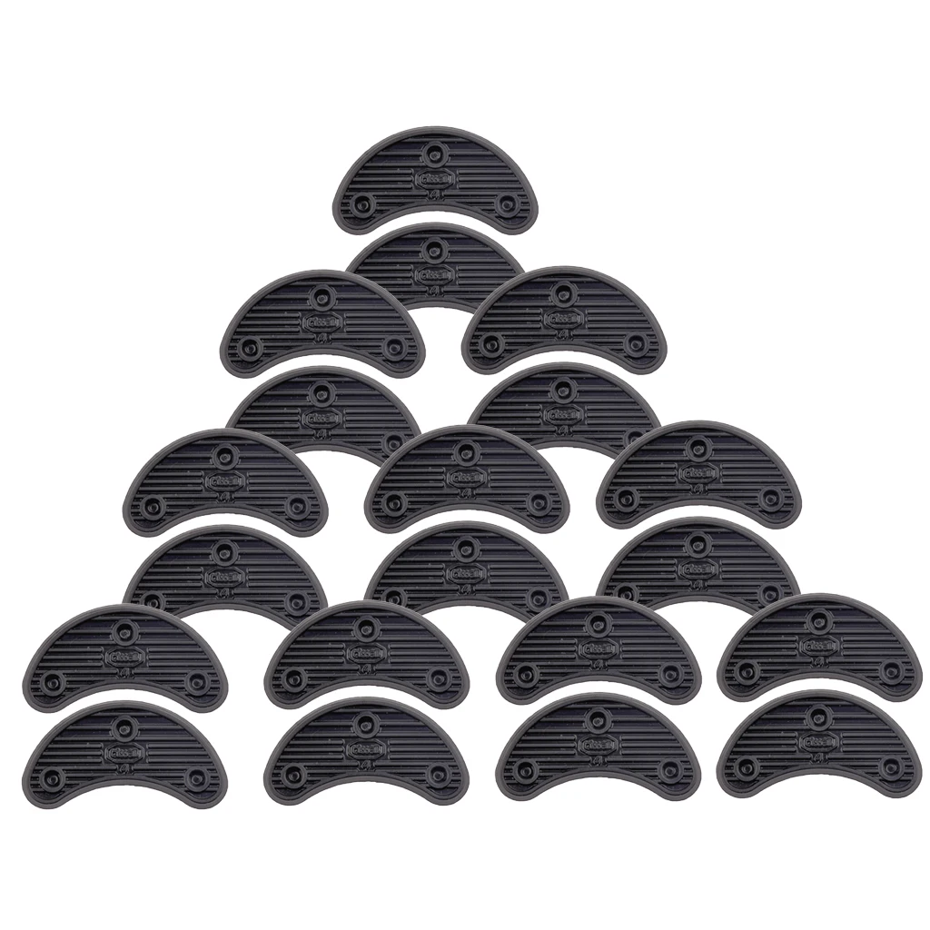 

10Pairs Shoe Repair HeelL Savers Toe Plates Taps Black 3mm Thick