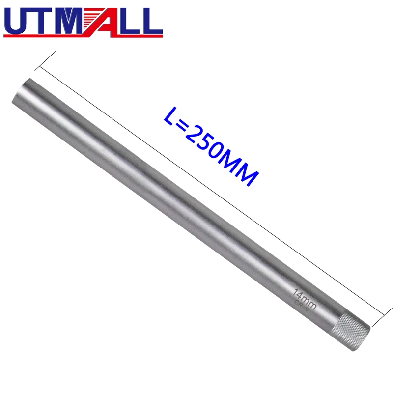 

250mm Length Spark Plug Socket Wrench 3/8 Drive 14MM Spark Plugs Removal Tool