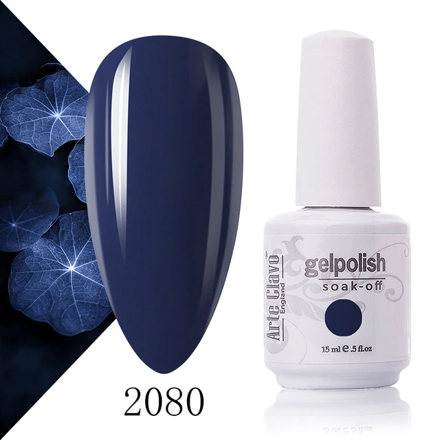 Arte Clavo 131 Colors Gel Polish Nail Gel Varnish Paint Semi Permanent Nails Art Gel Nail Polish For Manicure Top Coat Base Coat 2080