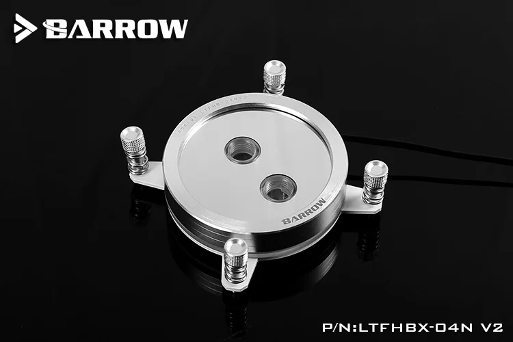 Курган LTFHBX-04N-V2, для Intel 2011/X99/X299 cpu водяные блоки Mirror Extreme, LRC RGB v2 акриловый микро водяное охлаждение