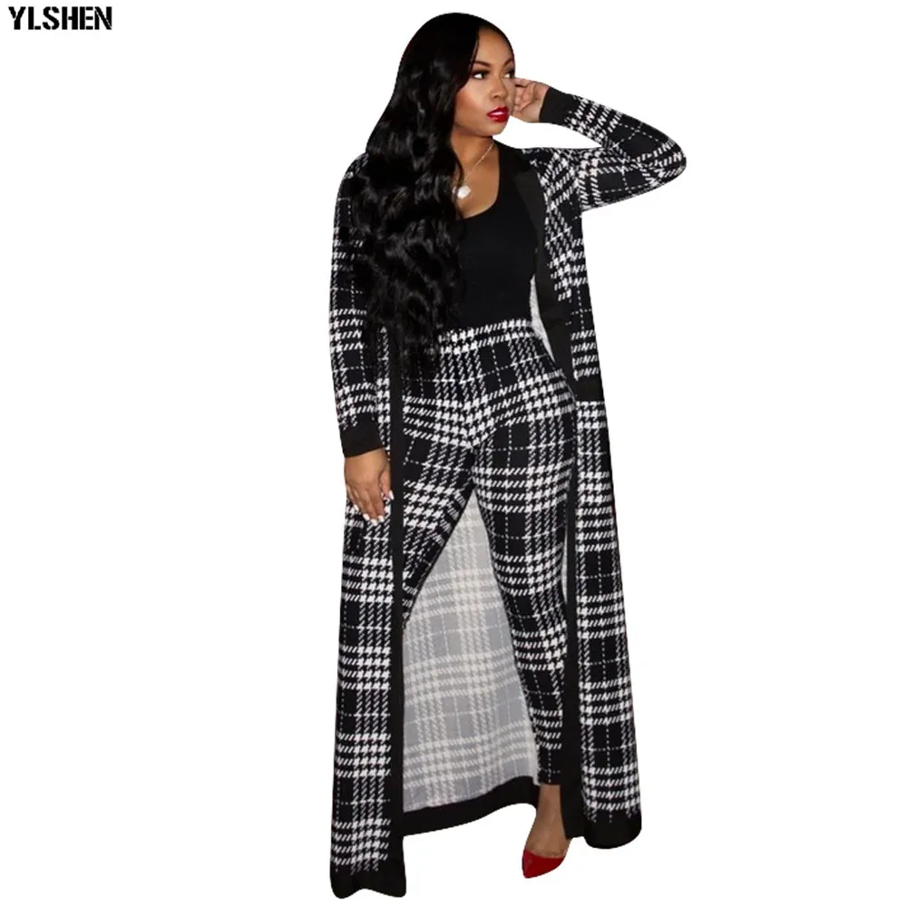 Print African Dresses for Women 2 Piece Set Dashiki Plus Size African Clothes Africa Clothing Pants Suit Bazin Robe Africaine 05