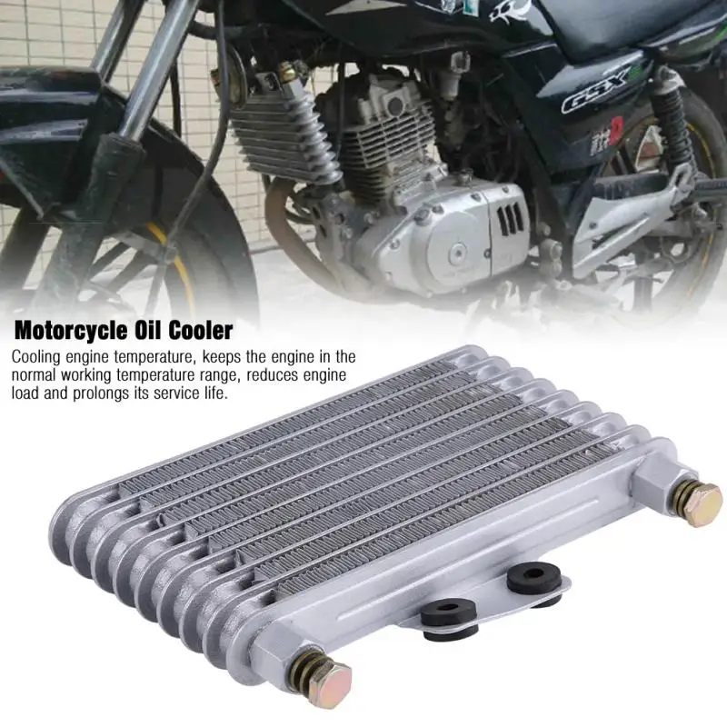 Best Price 125ml Motorcycle Engine Oil Cooler Cooling Radiator Kit for Suzuki EN GN GSX Engine 200 Radiator Cooling Parts Motocicleta Best Price 125ml Motorcycle Engine Oil Cooler Cooling Radiator Kit for Suzuki EN GN GSX Engine 200 Radiator Cooling Parts Motocicleta