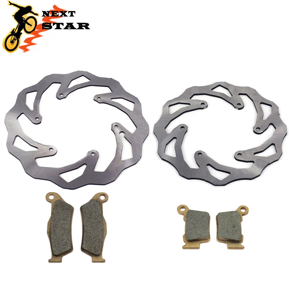 220MM 260MM Motorcycle Front Rear Brake Discs Rotors Pads For KTM EXC SX SXF XC XCF XCW XCFW 125 150 250 300 350 450 530 | Автомобили и