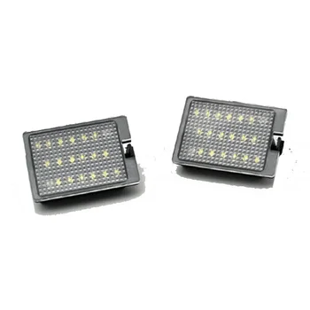 

Rear License Plate Lights LED White 6000K Lamp 68370520AA Accessories Car