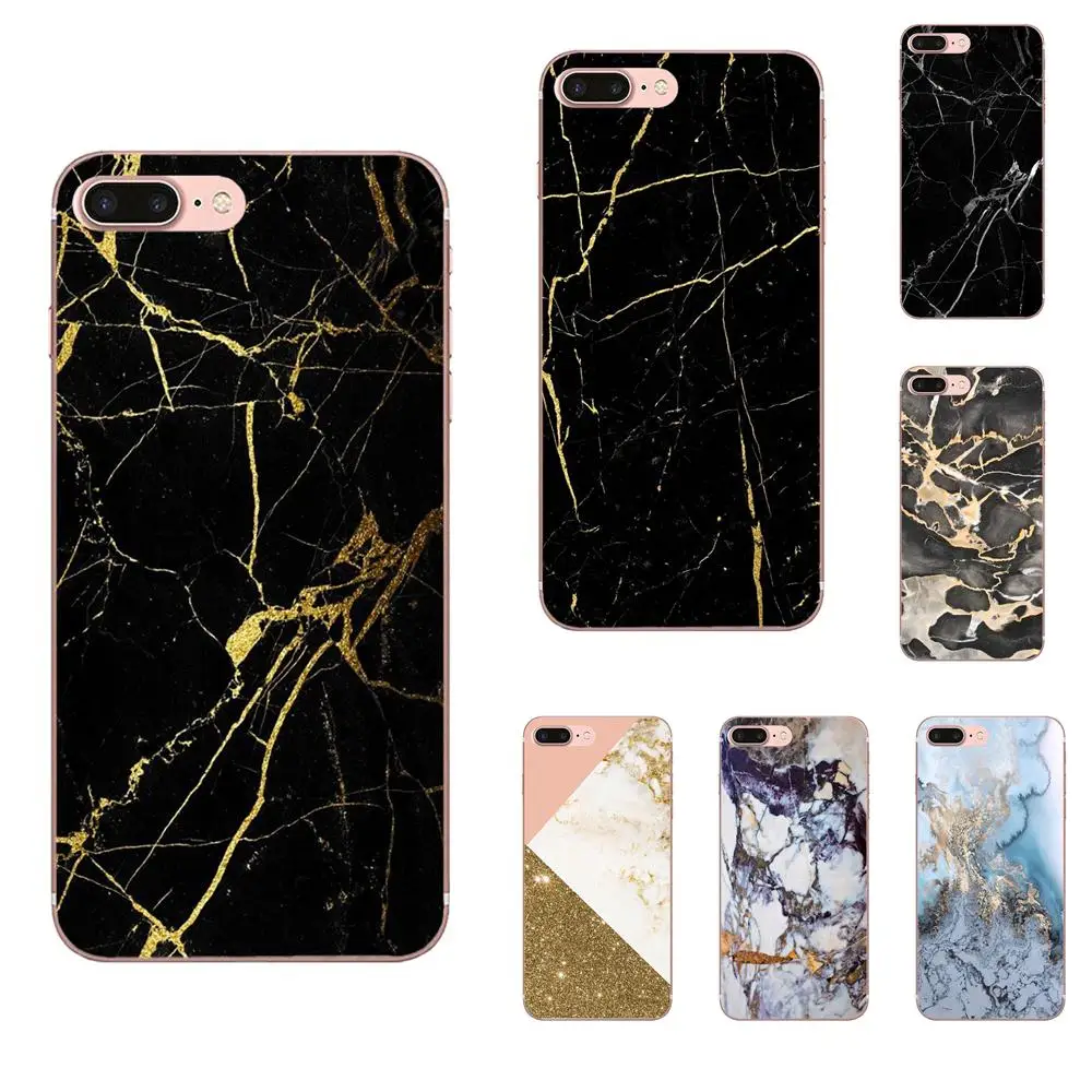 Black And Rose Gold Marble Split For Xiaomi Redmi mi10 lite Pro Note 9 PRO Max 9s Mi9 K30 K20 5G TPU Art Print Cover Case | Мобильные