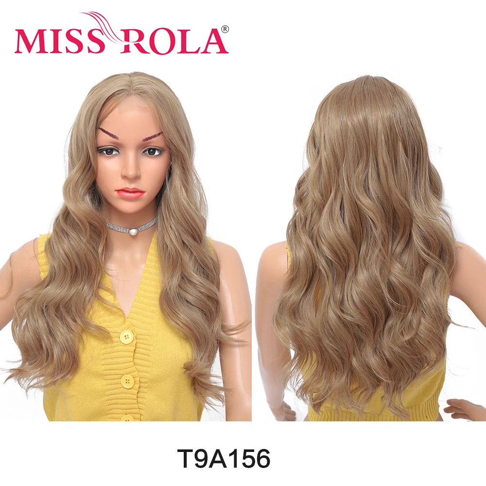 Синтетические волосы MISS ROLA парики из высокотемпературного волокна среднего размера длинные волнистые