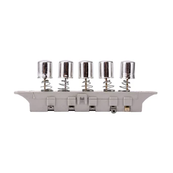 

electric fan 5 Keys 4 Poles press button switch piano type interlock push button switch for floor fan electric fan component