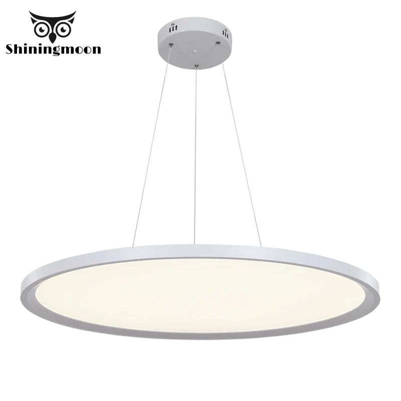

Nordic Led Pendant Lights Creative Round Design Acrylic Droplight Kitchen Lights Hanging Loft Barber Shop Cafe Deco Pendant Lamp
