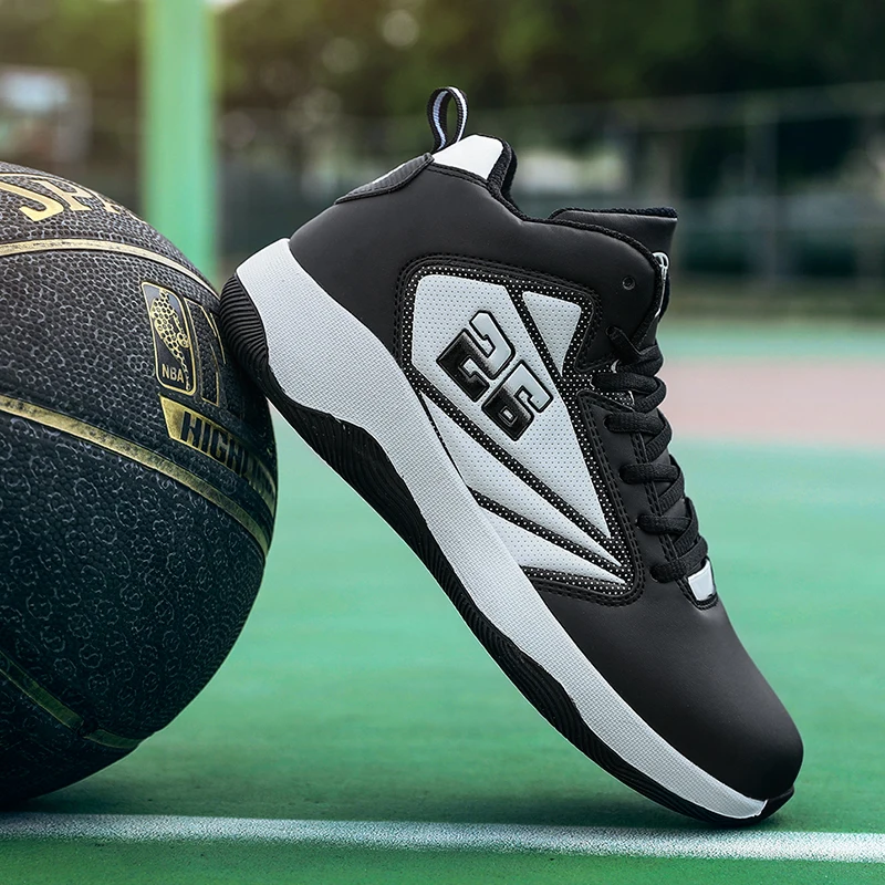 Мужская баскетбольная обувь с высоким берцем; Zapatillas Basquetball Hombre; дышащие амортизирующие кроссовки для баскетбола; мужские кроссовки в стиле ретро