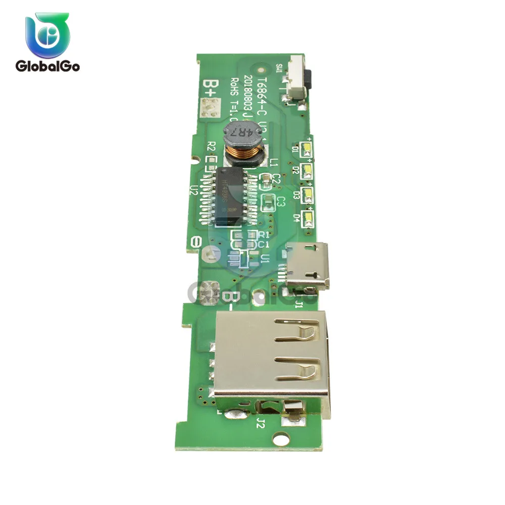 Мини Micro USB 5V 1A 18650 литиевый модуль зарядного устройства аккумулятора зарядная плата с защитой двойные функции 1A li-ion