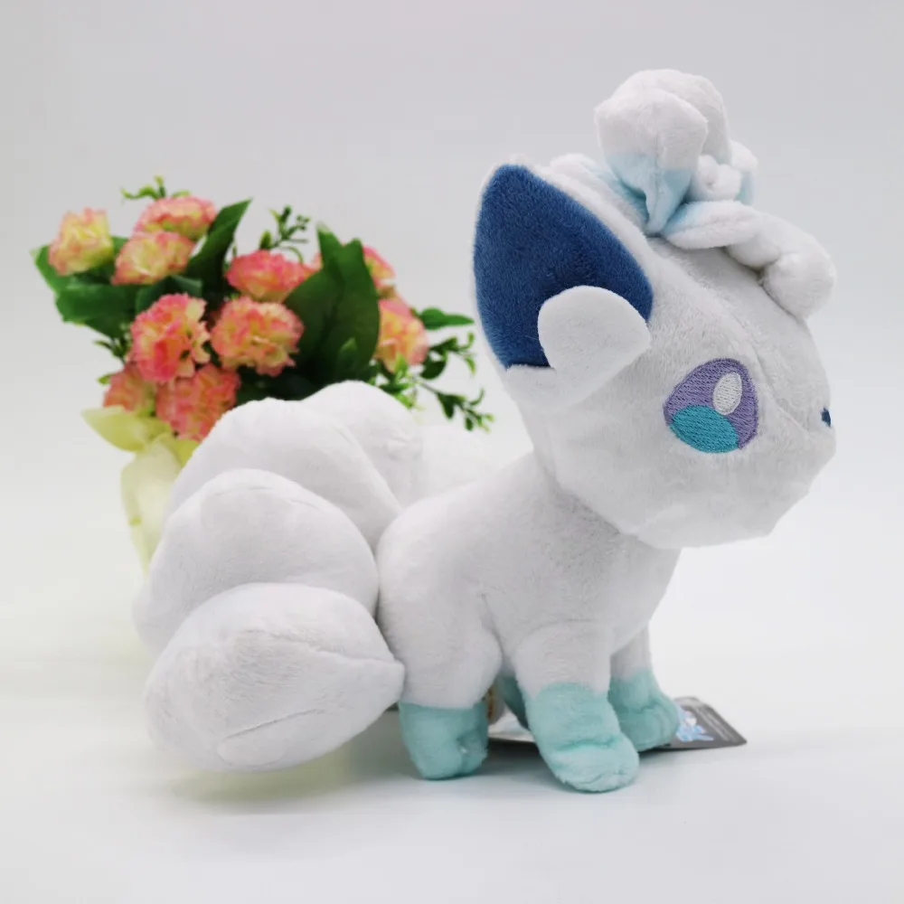 Takara Tomy Pokemon Ice Vulpix прекрасная лиса мягкие рождественские подарки, куклы для детей Хобби Коллекционные плюшевые игрушки