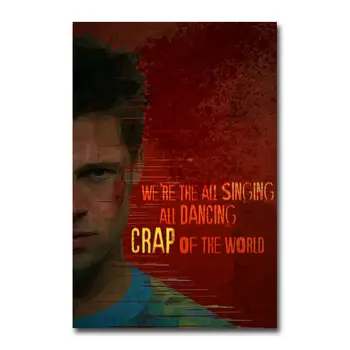 

J187 Fight Club Movie 2 Silk Art Poster Wall Sticker Decoration Gift