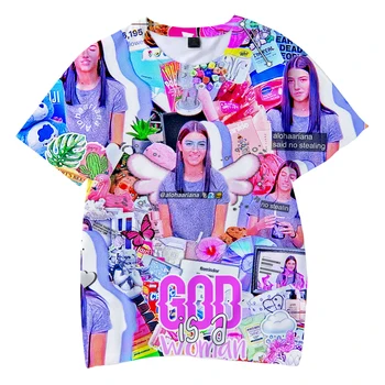 

Charli D'amelio 3D Cool Short Sleeve T-shirt 2020 Fashion Internet Celebritie Casual Summer Soft Men/women/kids Loose Tee