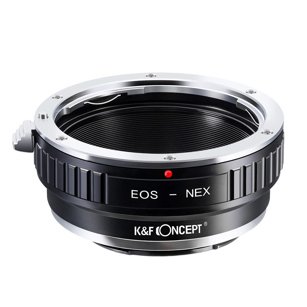 K& F CONCEPT Камера кольцо-адаптер для объектива камеры для цифровой однообъективной зеркальной камеры Canon EOS Объектив для sony NEX E-mount DSLR камер Камера NEX3 NEX5 NEX5N NEX7 NEX-C3 NEX-F3 NEX-5R
