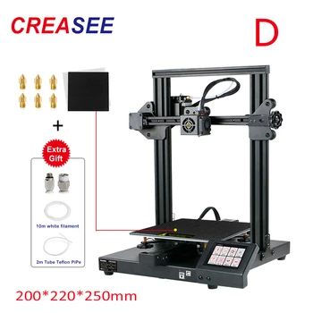 

Creasee CS20 FDM Upgrade 3D Printer Print with silent TMC2225 3.5 Inch Touch Carbon Crystal Silicon Glass 3D Printing