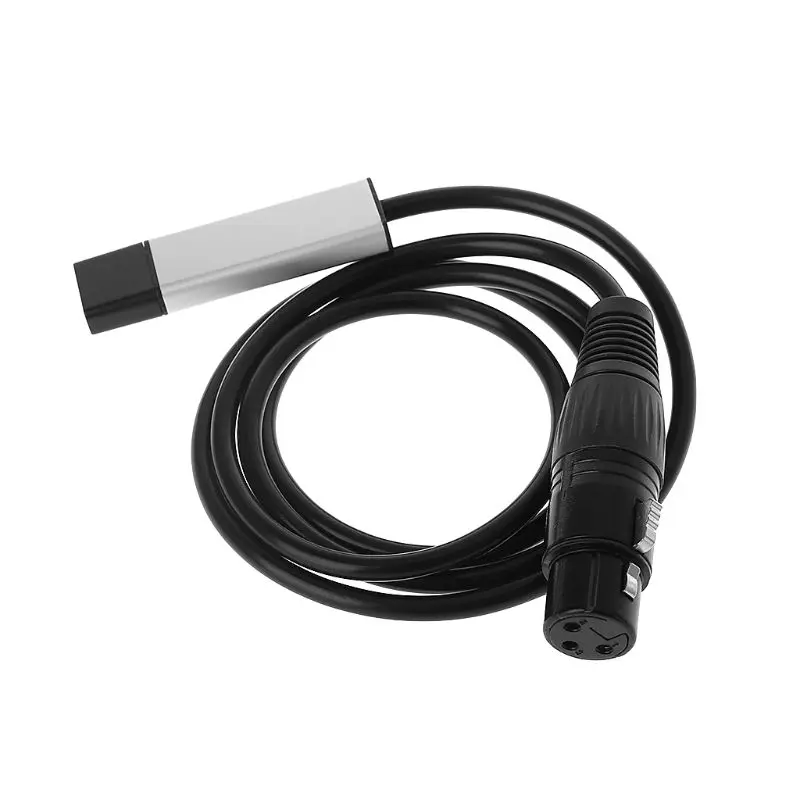 Satge Контроллер освещения диммер DMX Интерфейс адаптер к DMX512 компьютер ПК USB Прямая поставка поддержка